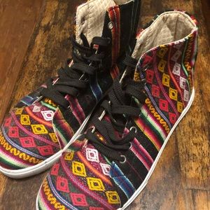 Inkkas Handmade Hightops Unisex Sneakers
